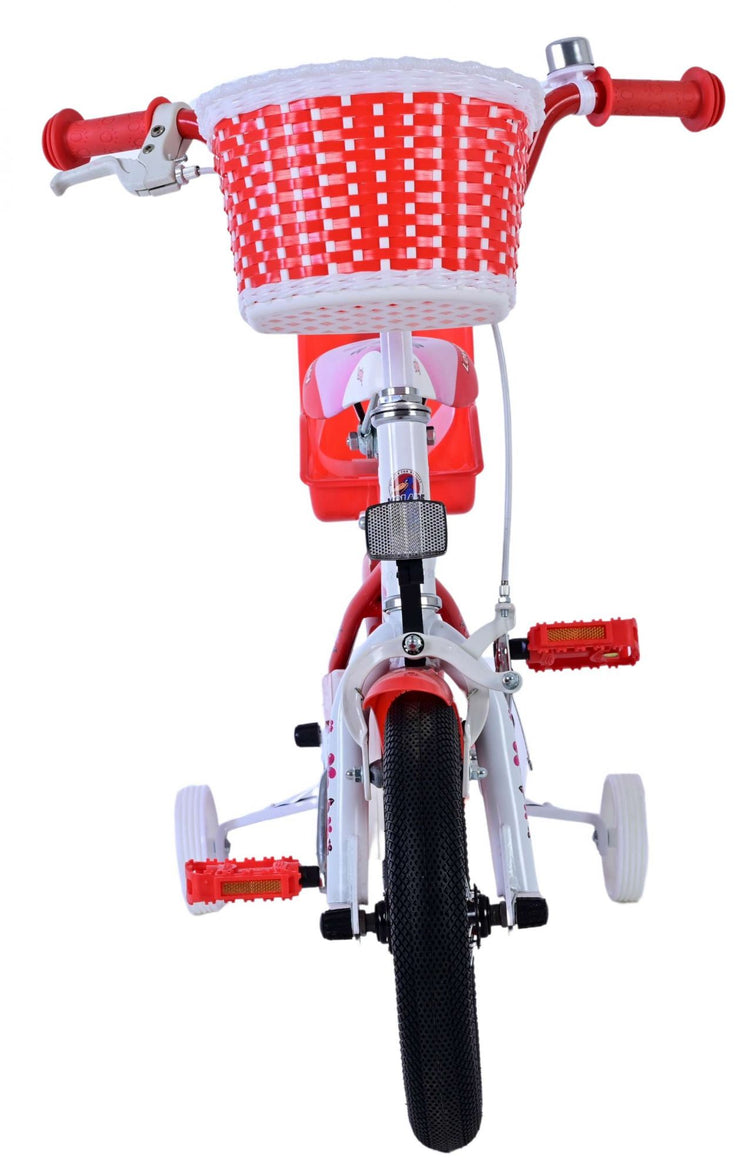 Volare schönes Kinderfahrrad - Mädchen - 12 Zoll - Rotwittchen