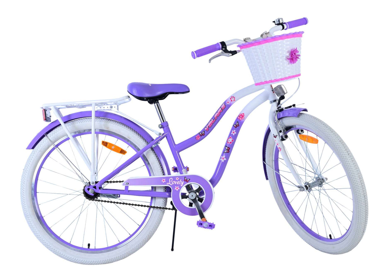 Volare schöne Kinderbike Girls 24 Zoll lila