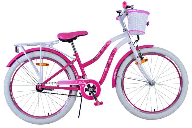 Volare schöne Kinderbike Girls 24 Zoll rosa