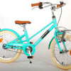 Volare Melody Children's Bicycle - Mädchen - 16 Zoll - Türkis - Prime Collection