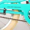 Volare Melody Children's Bicycle - Mädchen - 16 Zoll - Türkis - Prime Collection