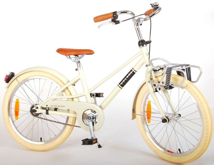 Volare Melody Children's Bicycle - Mädchen - 20 Zoll - Sand - Prime Collection