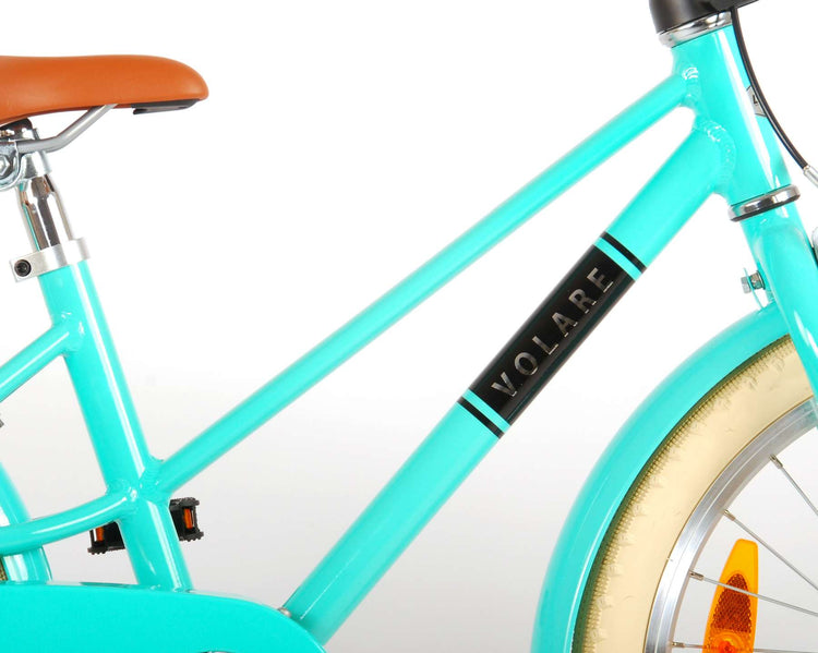 Volare Melody Children's Bicycle - Mädchen - 20 Zoll - Türkis - Prime Collection