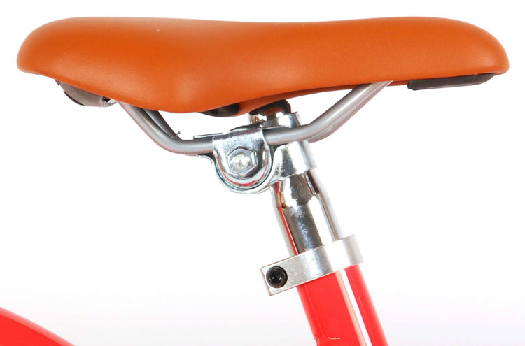 Volare Melody Children's Bicycle - Mädchen - 20 Zoll - Korallenrot - Zwei Handbremsen - Prime Collection