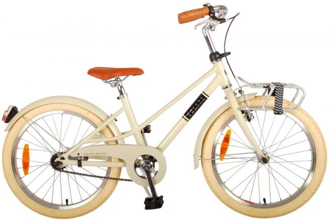 Volare Melody Children's Bicycle - Mädchen - 20 Zoll - Sand - Prime Collection
