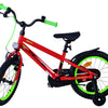 Volare Rocky Kinderfahrrad – Jungen – 16 Zoll – Rot