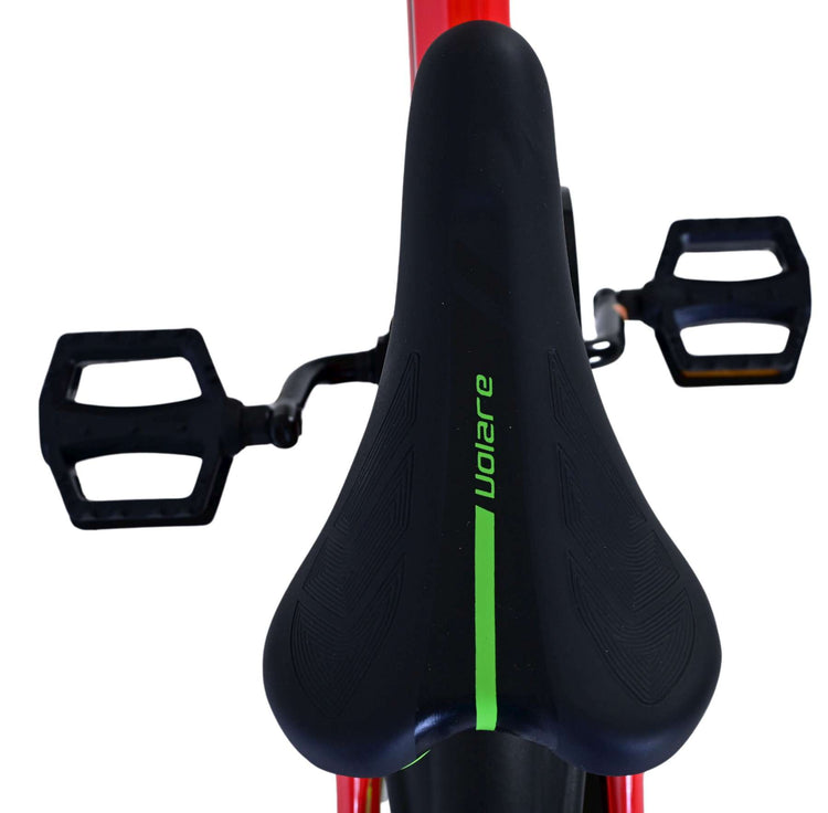 Volare Rocky Kinderfahrrad – Jungen – 16 Zoll – Rot