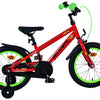 Volare Rocky Kinderfahrrad – Jungen – 16 Zoll – Rot