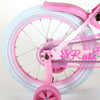 Volare Rose Children's Bicycle - Mädchen - 16 Zoll - Pink Weiß - 95% versammelte sich