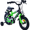Volare Sportivo Kinderbike Jungen 12 Zoll grüne schwarze zwei Handbremsen