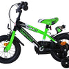 Volare Sportivo Kinderbike Jungen 12 Zoll grüne schwarze zwei Handbremsen