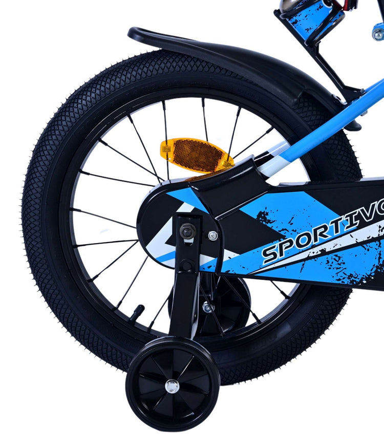 Volare Sportivo Kinderbike Jungen 16 Zoll blau schwarz