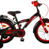 Volare Thombike Children's Bicycle - Jungen - 16 Zoll - Schwarzrot