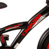 Volare Thombike Children's Bicycle - Jungen - 16 Zoll - Schwarzrot