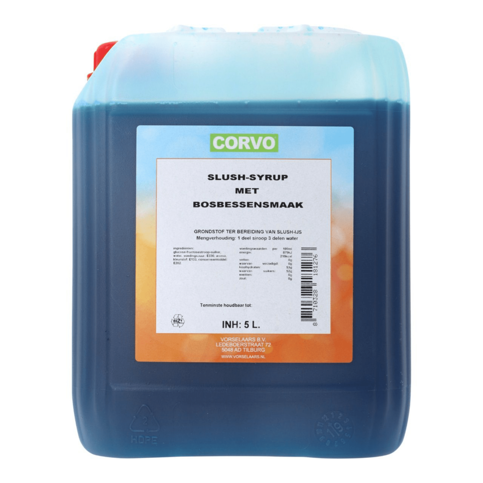 Corvo Slush Sirup Blaubeeren (5 Liter)