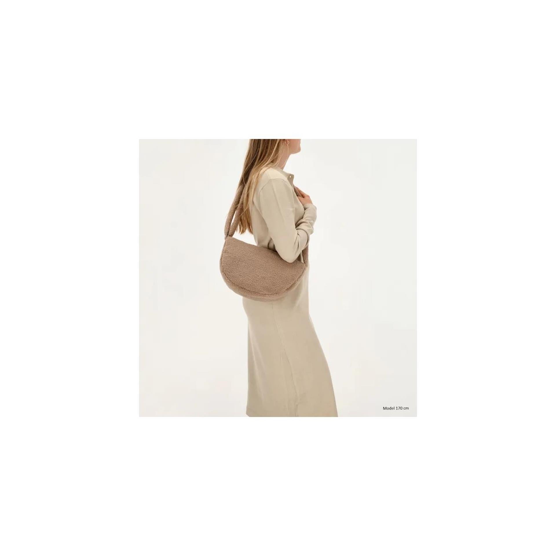 Beagles Teddy-Umhängetasche 34x21cm Taupe