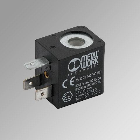 Metallarbeitsspule 22mm ø8mm 2W 24VAC 50 60Hz (391)
