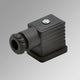 Metall-Arbeitsstecker Standard 22mm schwarz