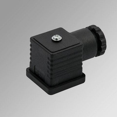 Metall-Arbeitsstecker Standard 30mm schwarz