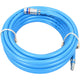 Flüstern Slang-Set 8-14 mm blau 10m komplett