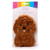 Cavapoo Dog Mikrowellenhitzepack Lavendelweizen