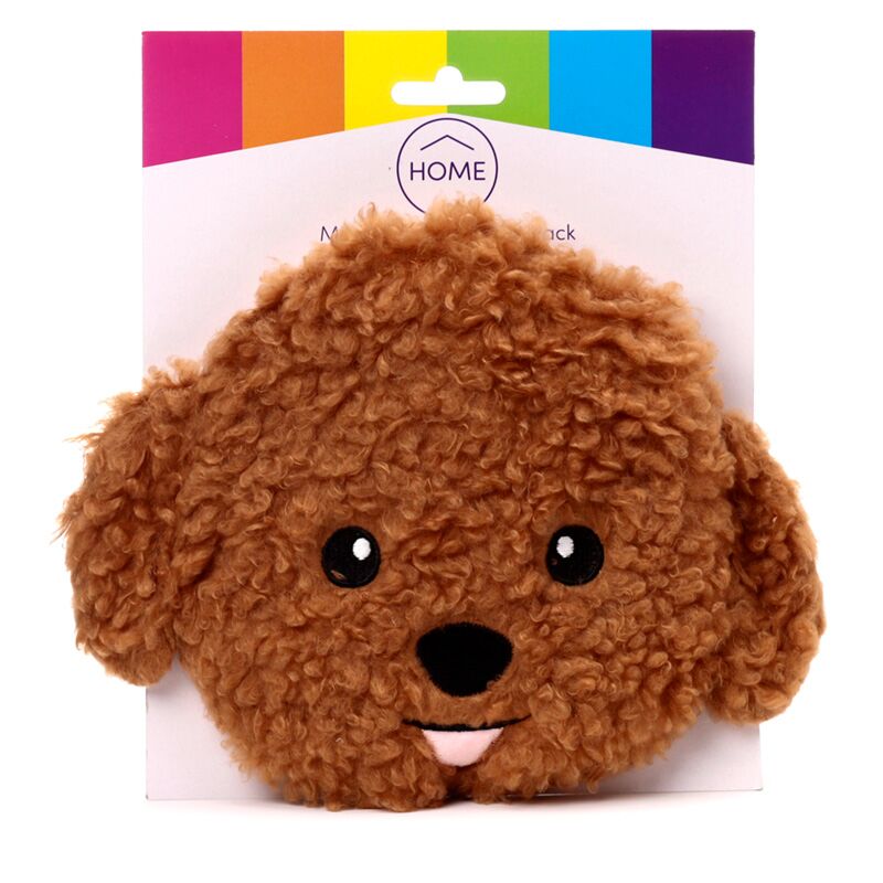 Cavapoo Hundekopf Mikrowellenhitzepack Lavendelweizen