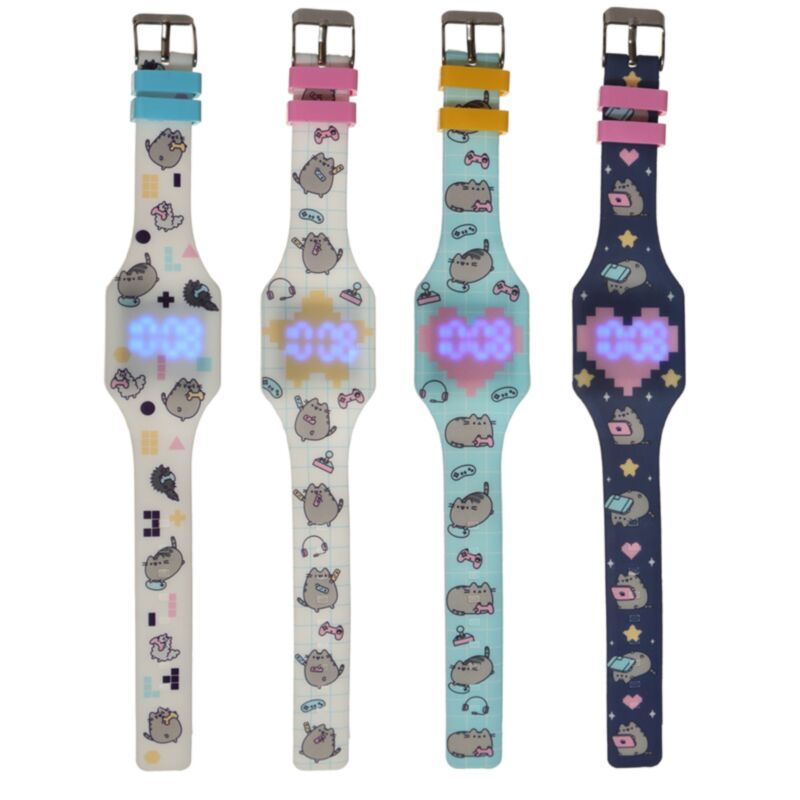 Pusheen Cat Digital Silicon Watch