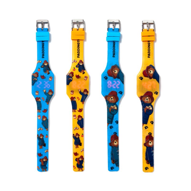 Paddington Bear Digital Silicon Watch
