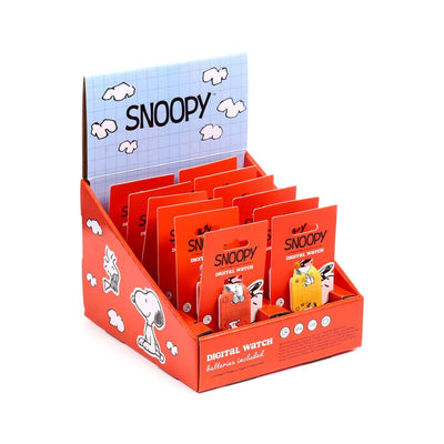 Peanuts Snoopy Woodstock Silikon-Digitaluhr