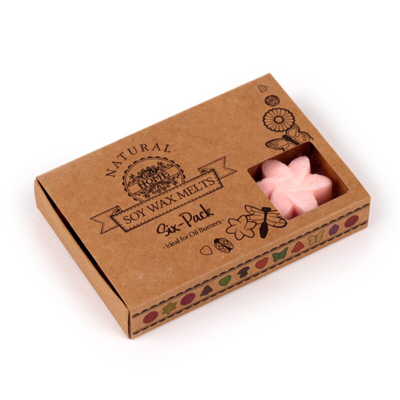 Japanische Magnolien -Set von 6 Wachsmeilen
