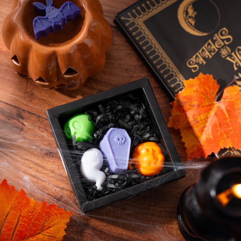 Spooky Set von 5 geformten Wachsmeilen