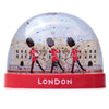 London Souvenir Royal Wachter auf Parade großer Glitzer Schnee Bol