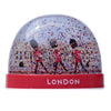 London Souvenir Royal Wachter auf Parade großer Glitzer Schnee Bol