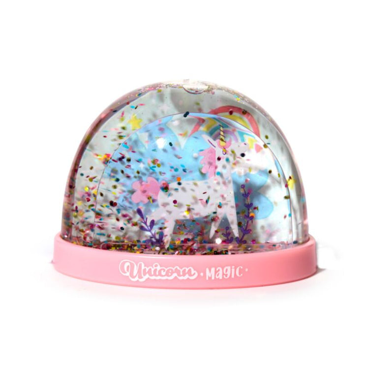 Einhornmagie Medium Glitzer Schneekugel