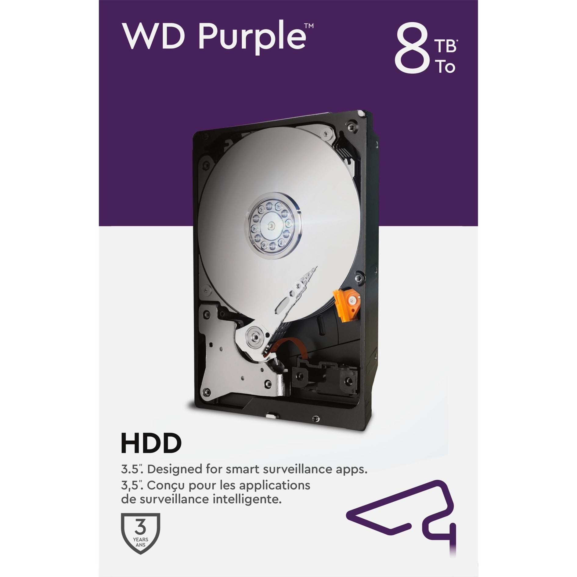 Wd lila 8 TB
