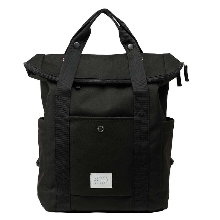 Weathergoods Sweden Rucksack City Bikepack XL schwarz