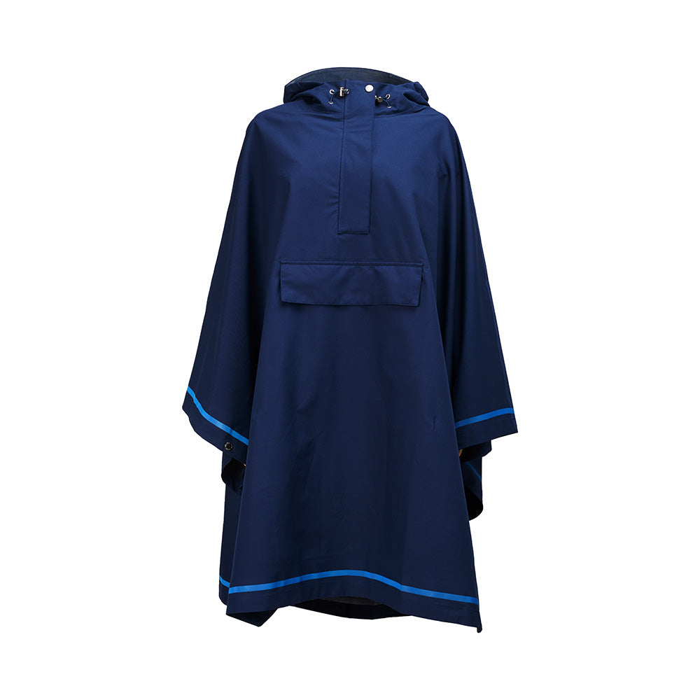 Weathergoods Schweden Poncho Imbris Blau S