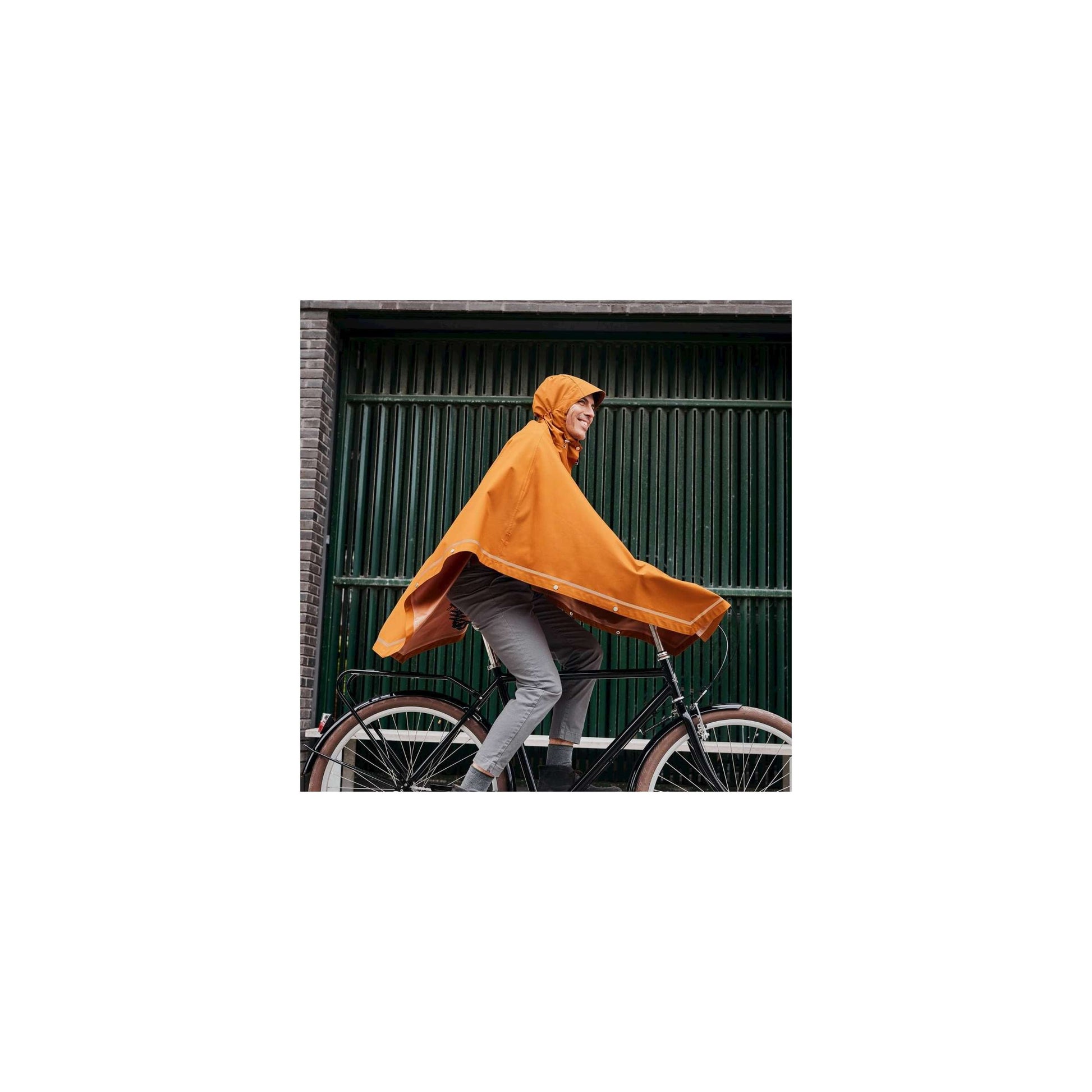 Weathergoods Schwindungen Weathergoods Schweden Poncho Imbris Kupfer S M.