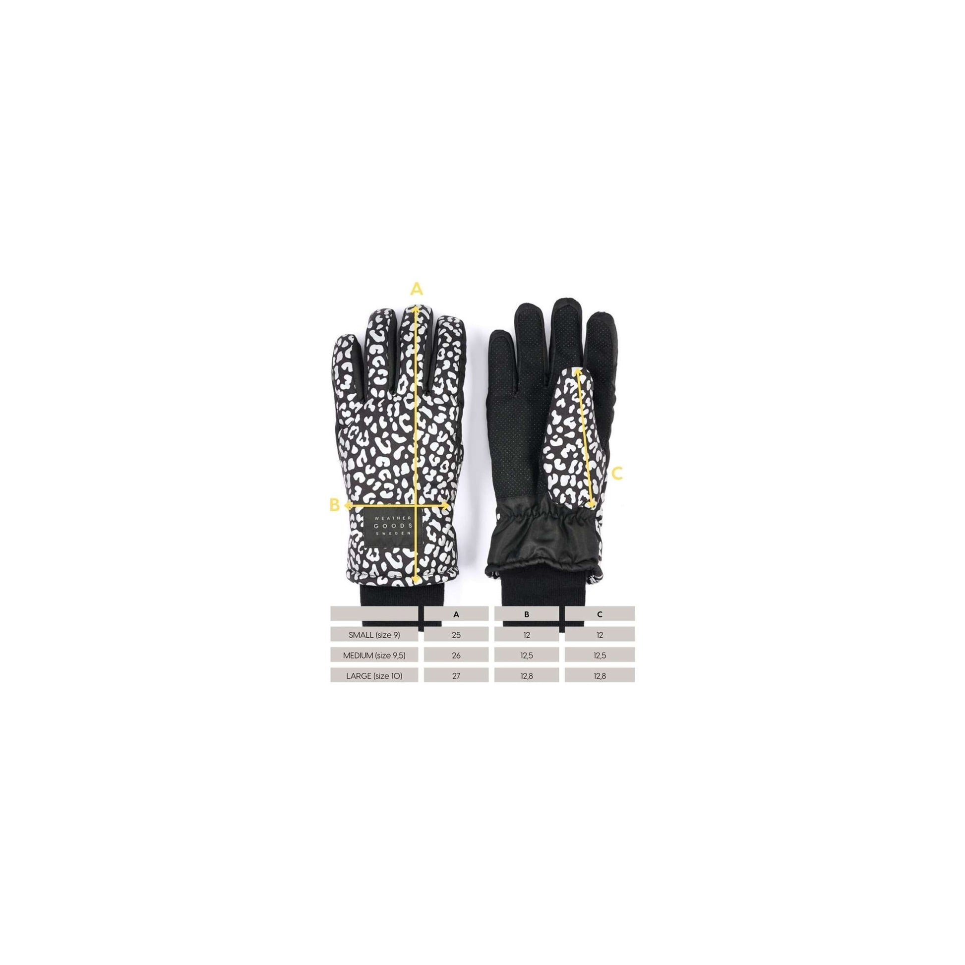 Weaarmergoods Schweden Weätrugoods Schweden Refluen. Handschuhe Leopard l