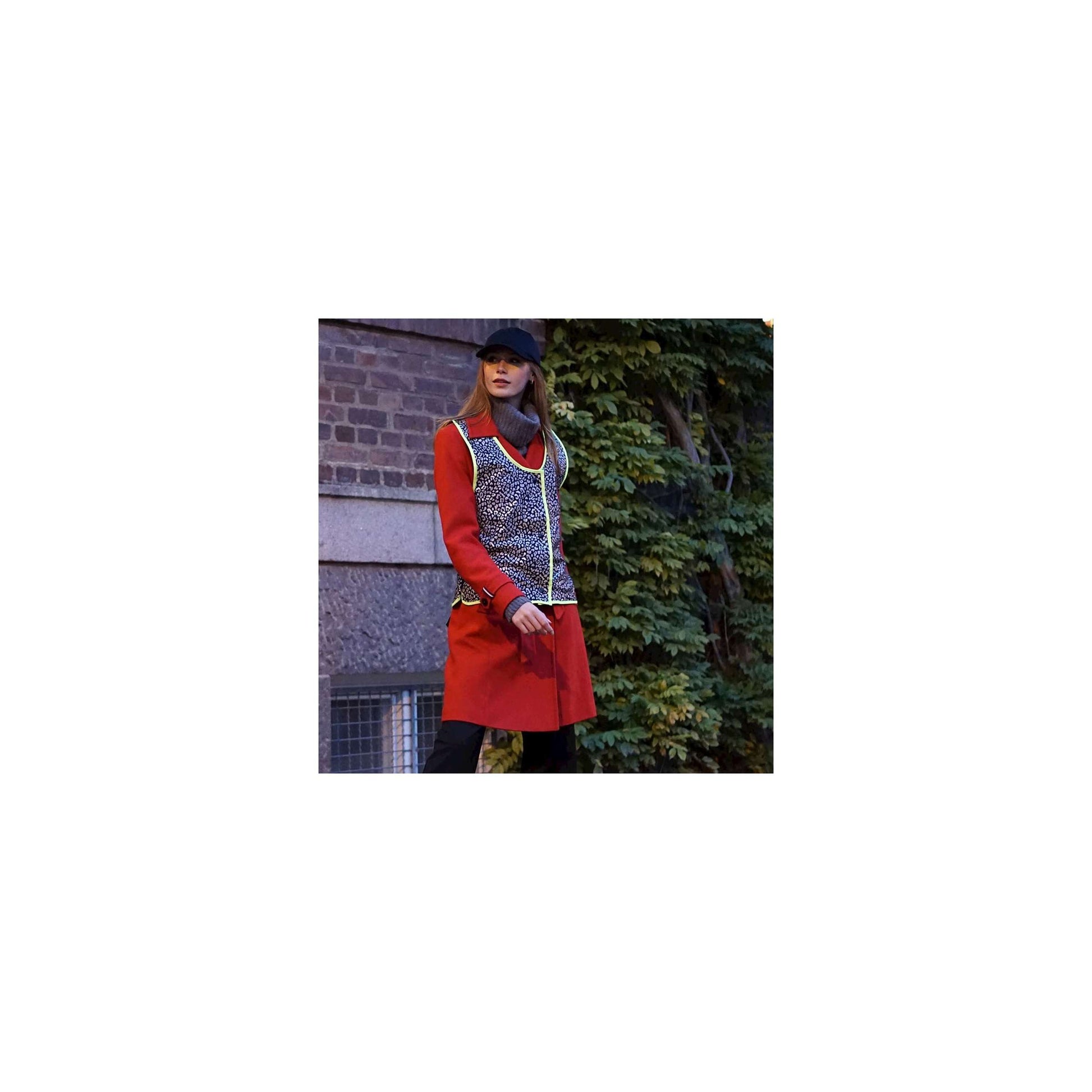 Weathergoods Schweds Weathergoods Schweden reflektieren Weste Leopard