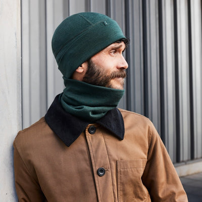 Weathergoods Schwedenmütze Merinomütze grün m l