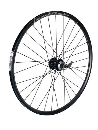 Rodi-Vorderrad 26x1.75 Schwarzer Scheibenbremse 6-Loch