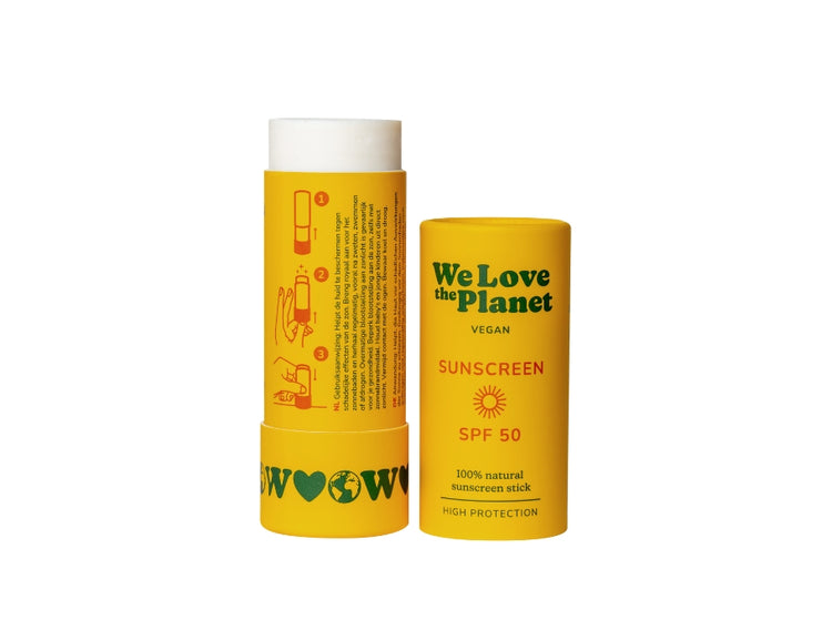Wir lieben den Planeten Sonnenschutz - Stick - SPF50 - Vegan - 40g