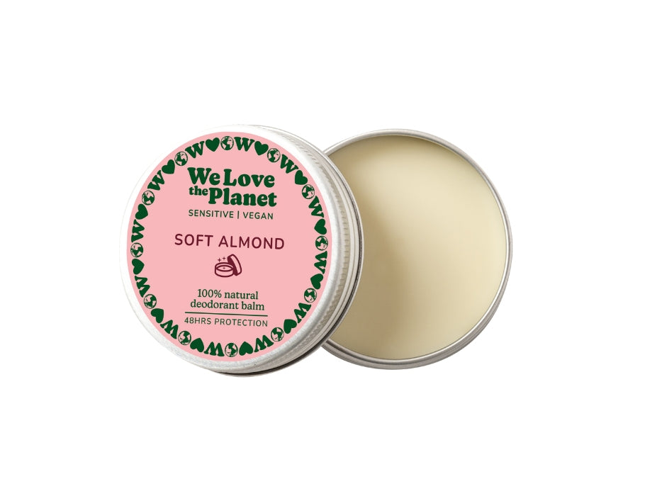 Wir lieben den Planeten Deo Balm Soft Mandel - Vegan - empfindlich - 35g