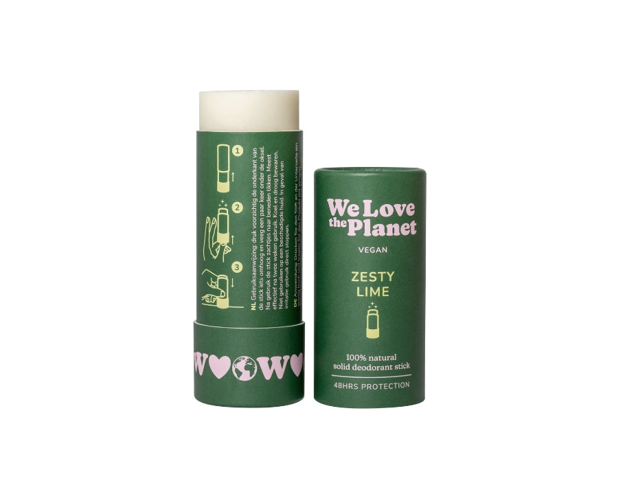 Wir lieben den Planeten Deo Stick Zesty Lime - Vegan - 40g