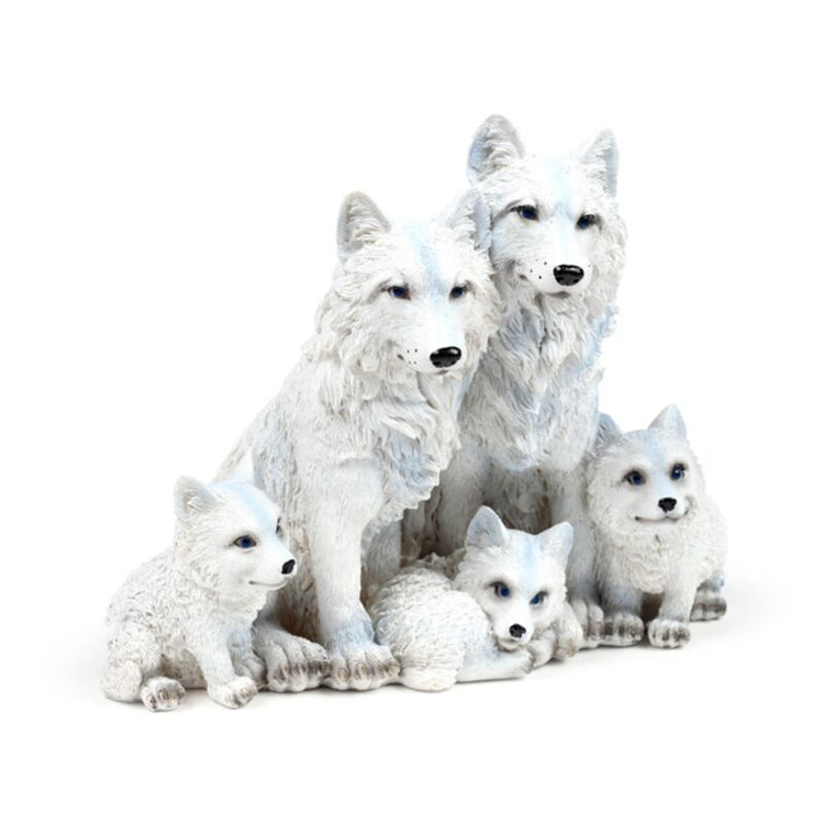 Wolf Welpen Familie