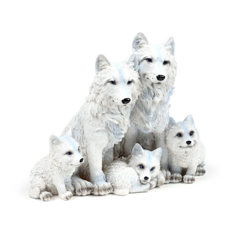 Wolf Welpen Familie