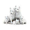 Wolf Welpen Familie