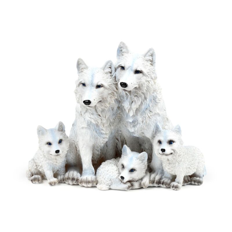 Wolf Welpen Familie