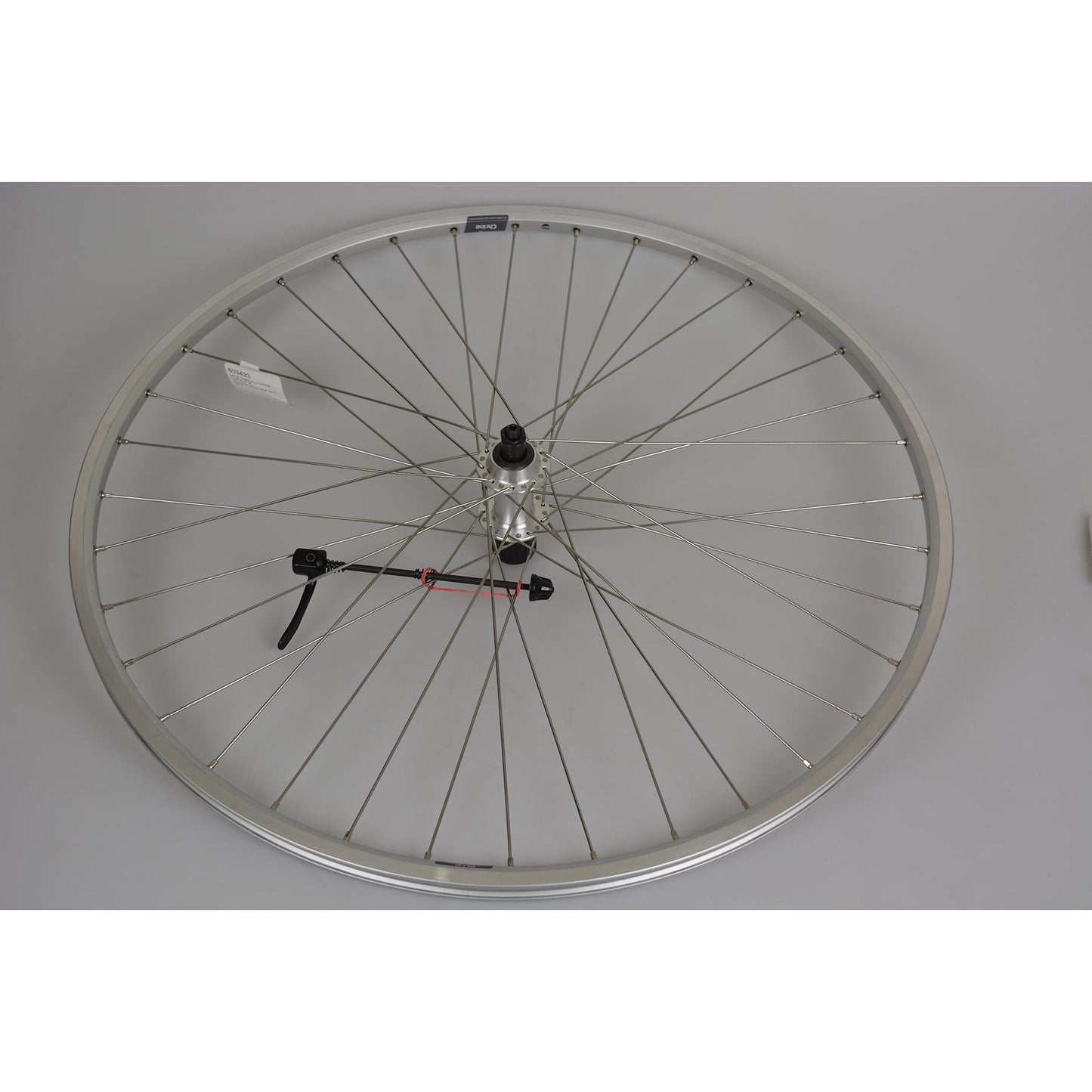 Hinterrad 700C -Ausfall Cass.8 9 V Chrina Silber
